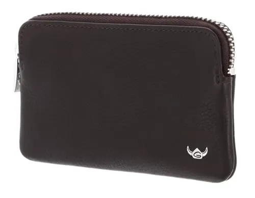 Golden Head Capri Zipped Key Case Schlüsselmäppchen - Geldbörsen & Etuis, elegantes Schlüsselmäppchen aus hochwertigem Leder in Dunkelbraun, perfekt für stilvolle Ordnung.