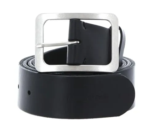 Marc O'Polo Damen Erica Gürtel, Schwarz, 90 cm - Damen-Gürtel aus hochwertigem Leder, stilvoll und vielseitig kombinierbar für jeden Anlass.