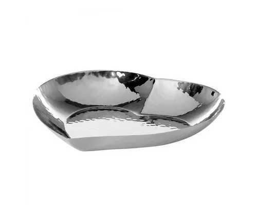 Fink Servierschale Schale Herz Amoros Edesltahl (16cm) in silber von Fink