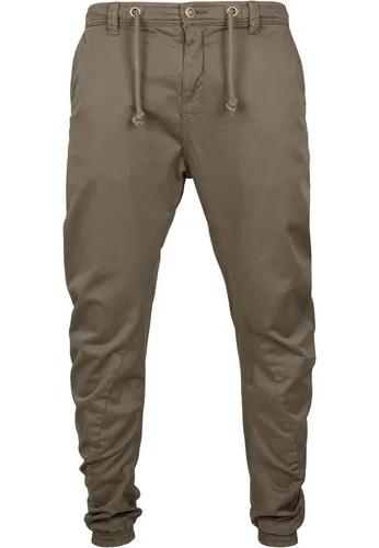 Urban Classics Herren Stretch Jogging Pants Sporthose - Wanderhosen mit leichtem Stretch-Anteil und Kordelzug für optimalen Tragekomfort und perfekte Passform bei Outdoor-Aktivitäten.