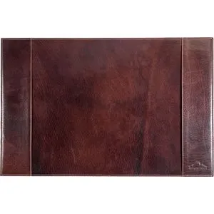 Alpenleder Schreibunterlage Tessin, marronato, Echt Leder, Büffelhaut, blanko, 51,5 x 29cm