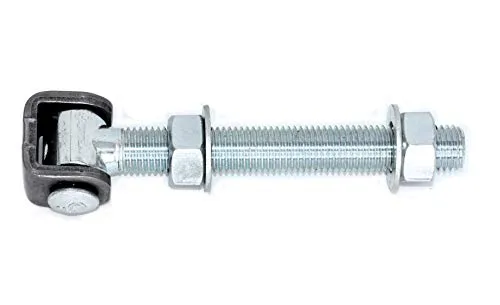 Produktbild UHRIG Torband lang M20 mit Bügel zum anschweißen, verzinktes Torscharnier für Gartentür usw.