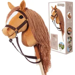 Steckenpferd A3 | Steckenpferd | Hoppihorse Kastanie | + Zubehörset