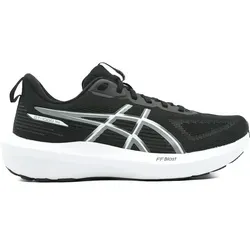 ASICS GT-1000 14 Laufschuh, Gr. 46,5, schwarz-weiß - Sportliche Laufschuhe für mehr Stabilität beim Laufen, mit atmungsaktivem Obermaterial und leicht profiliertem Gummi-Profil für sicheren Halt.