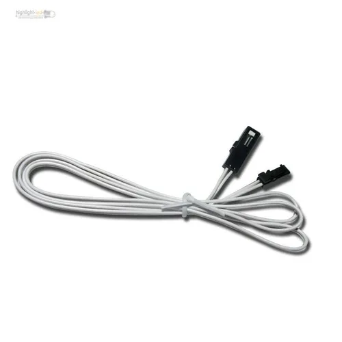1m Verlängerungskabel Litze ws/ws-sw mit Mini-Buchse & Stecker 10003546