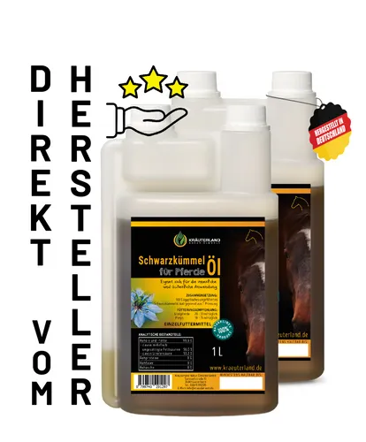 Vitamine & Futterergänzungsmittel für Pferde von Kräuterland Natur-Ölmühle