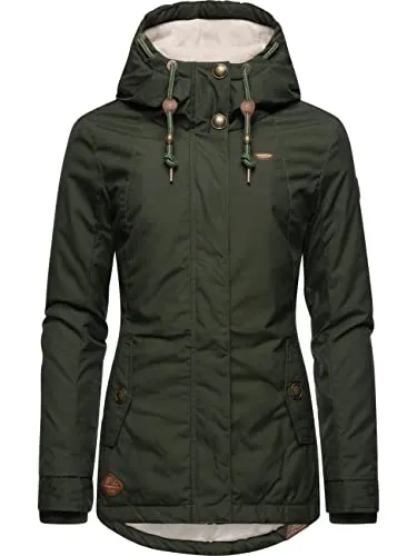 Produktbild Ragwear Damen Winterjacke Monade Intl Dark Olive XXL