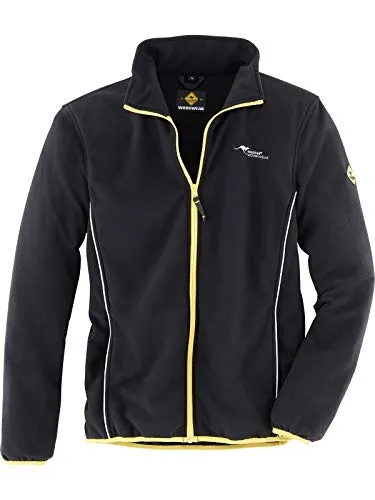 ROADSIGN Australia Fleecejacke 61779 - Übergangsjacke aus leichtem Fleece, atmungsaktiv und mit reflektierenden Details für erhöhte Sichtbarkeit. Ideal für Handwerksberufe und als Freizeitjacke bei kühleren Temperaturen.