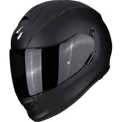 Scorpion EXO-491 Solid Integralhelm - Schwarz - L - Motorradhelm mit fortschrittlichem Ram-Air-Belüftungssystem für optimalen Luftstrom, Pinlock MaxVision®-vorbereitet und komfortable Kwikwick® Innenausstattung für besten Fahrkomfort.