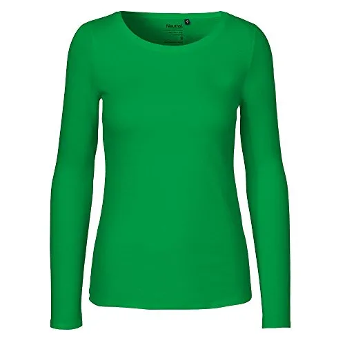Neutral - Damen Longsleeve/Green, XXL
