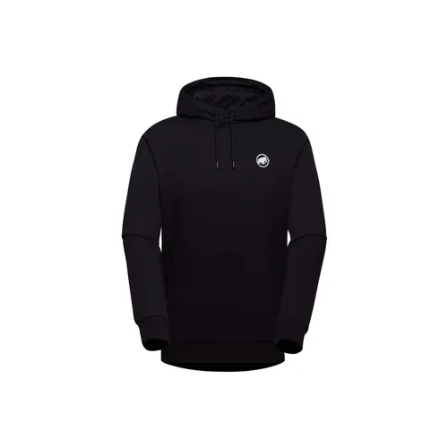 Mammut ML Hoody Herren Original schwarz M - Kuscheliger Herren Hoodie mit weicher Innenseite, ideal für Freizeit und Outdoor-Aktivitäten. Mit elastischen Rippstrickbündchen und praktischer Kängurutasche.