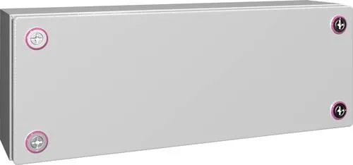 RITTAL KX 1589.000 - Wand-Gehäuse 400 x 150 x 120 mm, aus robustem Stahlblech in grau für sichere Oberputzinstallation