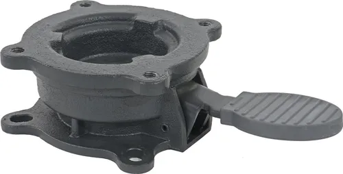 Mendler Drehplatte für Ampelschirm HWC-A96, Ø 17 cm in grau von Mendler