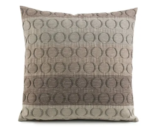 Gözze Kissenhüllen GÖZZE Kissenhülle RIO GRANDE taupe BL 40x40 cm braun