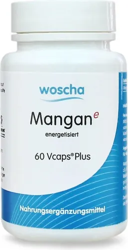 Produktbild Woscha Mangan energetisiert – 60 Kapseln