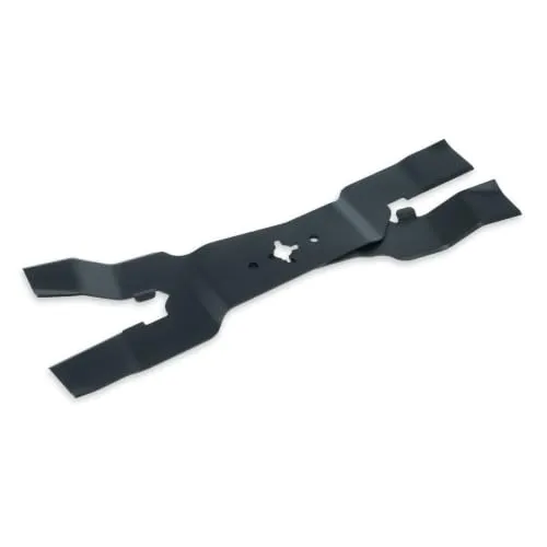 vhbw Ersatz-Messer Ersatz für Stihl 63567609900 für Rasenmäher | Ersatzklinge Schwarz, Stahl