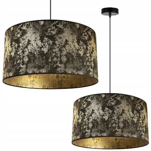 Hängelampe mit Goldmuster in gelb von OEM