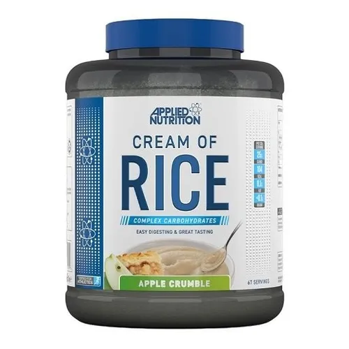 Applied Nutrition Cream of Rice Toffee Biscuit 2000g - Diätergänzungsmittel mit leckerem Toffee Biscuit Geschmack, ideal für eine proteinreiche Ernährung und schnelle Zubereitung.