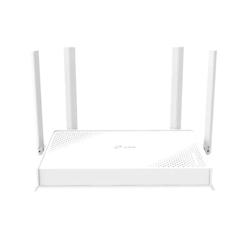 TP-Link Archer BE220W - Hochgeschwindigkeits WiFi 7 Router - Router für Indoor-Nutzung mit beeindruckenden 3570 Mbps, Dual-Band und Sprachsteuerung für smartes Zuhause. Ideal für reibungsloses Streaming und Gaming.
