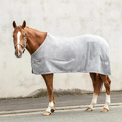 SUNRIDE Abschwitzdecke “Wellington” für Pferde aus weichem Fleece (280g/m²)