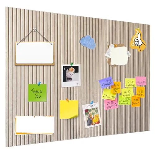 Stück Pinnwand Kork, Pinnwand Groß Korkplatten für Die Wand für BüRo Schule und Freizeit(30 X 30 CM) 12