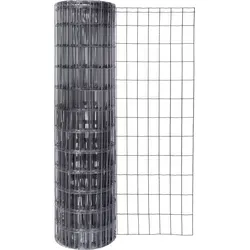 Alberts Schweißgitter Fix-Clip Pro® 10 m x 153 cm - Gartenzäune mit pulverbeschichtetem Stahl, ideal für langlebige und stabile Zaunlösungen, 10 Jahre Herstellergarantie.