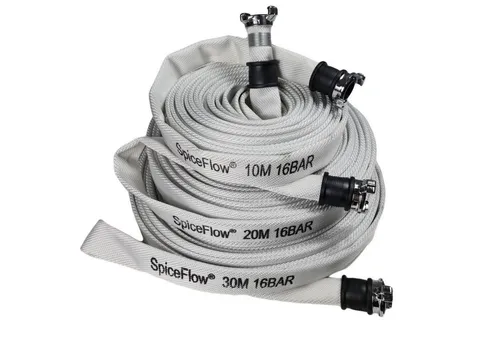 SpiceFlow Gartenschlauch 10 Meter - Geka-kompatibel - Gartenschlauch mit 2 integrierten GEKA kompatiblen Kupplungen, ideal für vielseitige Anwendungen in Garten und Industrie. Abrieb- und verottungsfest für lange Haltbarkeit.