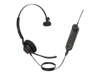 Jabra Engage 50 II UC Mono - Hochwertiges On-Ear Headset - Headset mit USB-A Anschluss, ideal für klare Kommunikation im Büro und Home Office dank fortschrittlicher Geräuschunterdrückung.