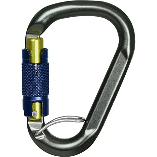 Salewa Belay Twist Lock Karabiner, Schwarz von Salewa