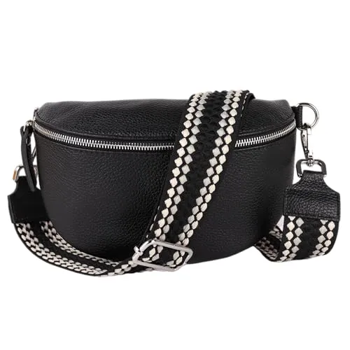 Bauchtaschen Schwarz von MIRROSI