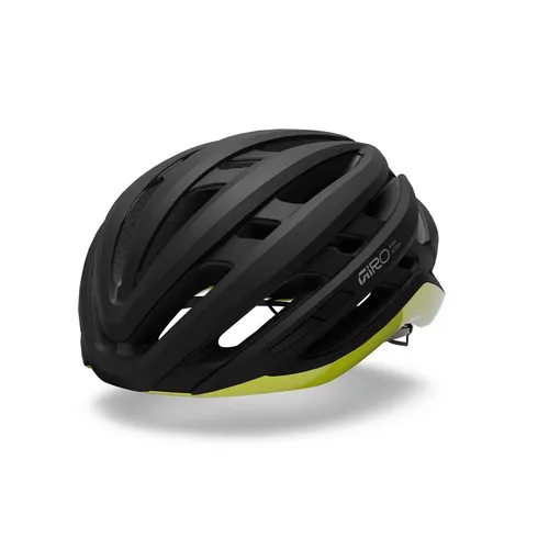 Giro Agilis Mips Fahrradhelm - matte black/hi viz L - Der Giro Agilis Mips Helm vereint Sicherheit und Komfort für Radfahrer. Mit innovativem Mips-System und individueller Passformanpassung sorgt er für optimalen Schutz und hervorragende Belüftung bei jeder Fahrt.