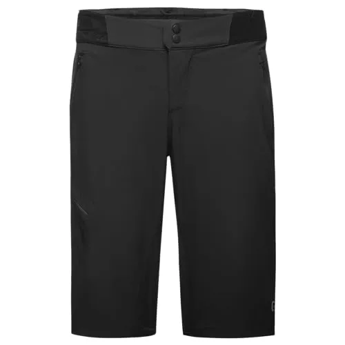 GORE WEAR Herren C5 Shorts, Schwarz, XXL EU - Radhosen für Herren, ideal bei warmem Wetter, mit atmungsaktiven Stoffen für optimalen Feuchtigkeitstransport und komfortabler Passform. Reflektierende Details erhöhen die Sichtbarkeit.