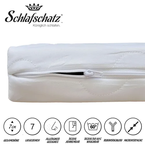 Schlafschatz Topper 7cm XXL 120x200cm mittel