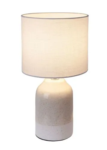 Pauleen 48022 Sandy Glow Tischleuchte - Moderne Tischlampe für Wohn-, Schlaf- oder Esszimmer mit Schnurschalter, ideal für stimmungsvolle Beleuchtung. Passendes E14 Leuchtmittel nicht vergessen!