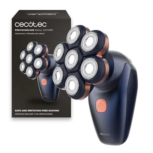 Cecotec Glatzen Rasierer Herren PrecisionCare Skull Victory