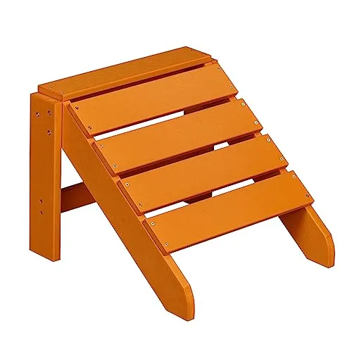 NEG Design Adirondack Fußbank MARCY in orange von NEG