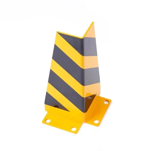 Allpax Rammschutzecke in L-Form aus Stahl - Materialstärke 4,75 mm - Höhe 400 mm - Anfahrschutz, Wandschutz, Rammschutz, Prallschutz, Regalschutz