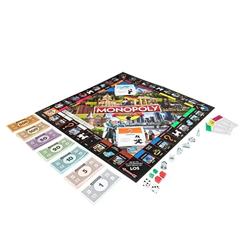 Monopoly Deutschland - Das Spiel um Mieten, Macht und Moneten - Brettspiel für 2-6 Spieler ab 8 Jahren mit beliebten Städten Deutschlands, humorvollen Ereigniskarten und klassischem Monopoly-Spielspaß!