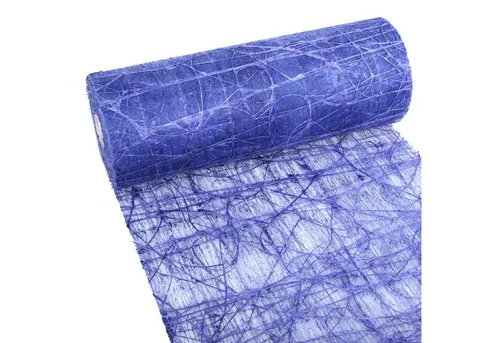 Deko AS Tischläufer Dekoweb® Tischläufer - dunkelblau - 300mm - 15m - 54-300-15-035 (1-tlg, 1 Rolle Tischläufer), Strapazierfähig