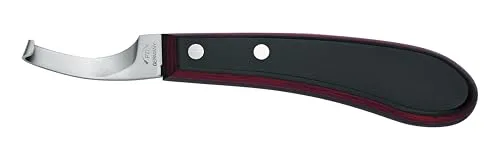 F.DICK Hufmesser Champion-Curved in rot von F. DICK