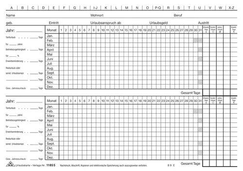 RNK Verlag Urlaubskarte DIN A5 quer weiß - 100 Karten für 4 Jahre - Sonstige, hochwertige DIN A5 Urlaubskarten in elegantem Weiß, perfekt für kreative Urlaubsgrüße und Erinnerungen.