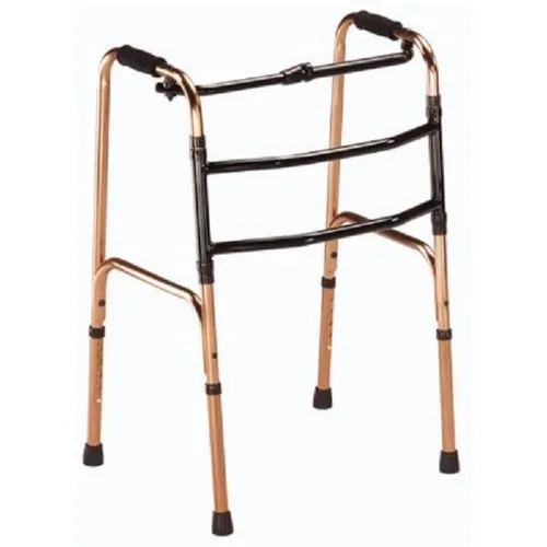 Gehgestell faltbar reziprok Aluminium bronze