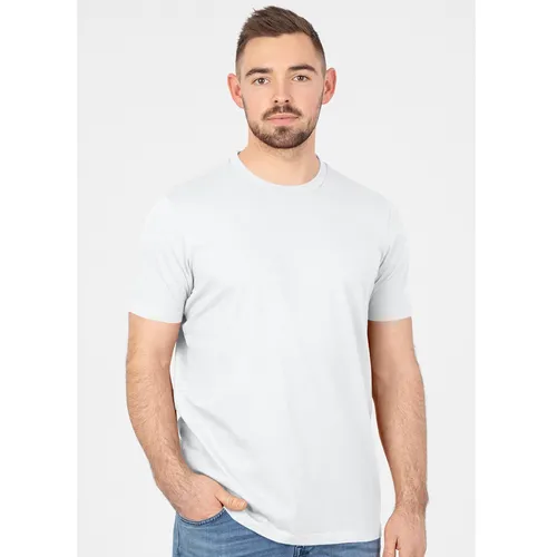 JAKO Freizeit Tshirt Organic (Bio-Baumwolle) weiss Herren