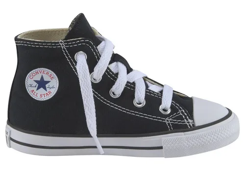 Converse CHUCK TAYLOR ALL STAR Kinder Sneaker schwarz 20 EU - Sportliche knöchelhohe Sneaker für Kinder in Größe 20, aus atmungsaktivem Textil mit praktischer Schnürung für optimalen Halt.