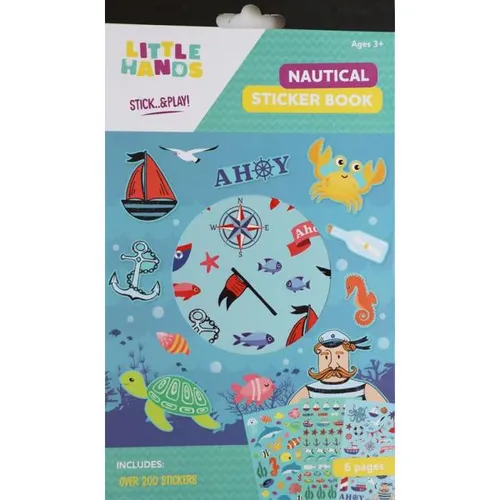 Sticker-Buch, Maritim 6 Seiten