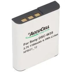 AccuCell Akku passend für Sony DSC-W35