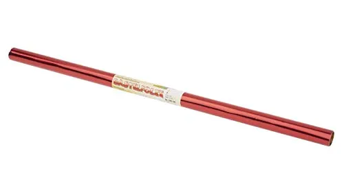 folia 120/20 Bringmann ,Alu-Bastelfolie, (B) 500 x (L) 780 mm, Gold/rot