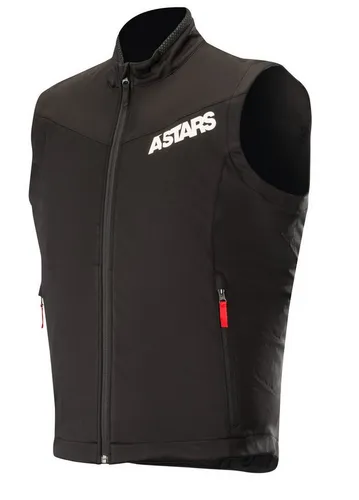 Alpinestars Session Race Motocross Weste 2XL - Sonstige Motorradbekleidung, komfortable Multi-Material-Konstruktion mit Windbreaker-Softshell und Polar-Fleece für Wärme und Schutz während der Fahrt.