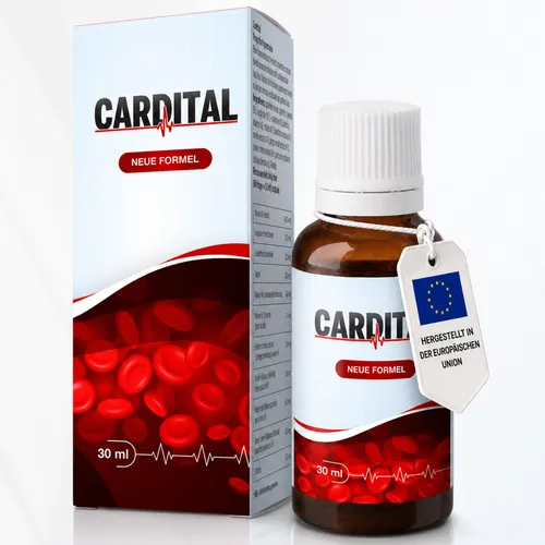 Cardital Tropfen – Nahrungsergänzungsmittel mit Weißdorn und B-Vitaminen