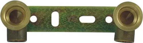 Montageleiste für Wasserhähne mit Winkelstücken 1/2
